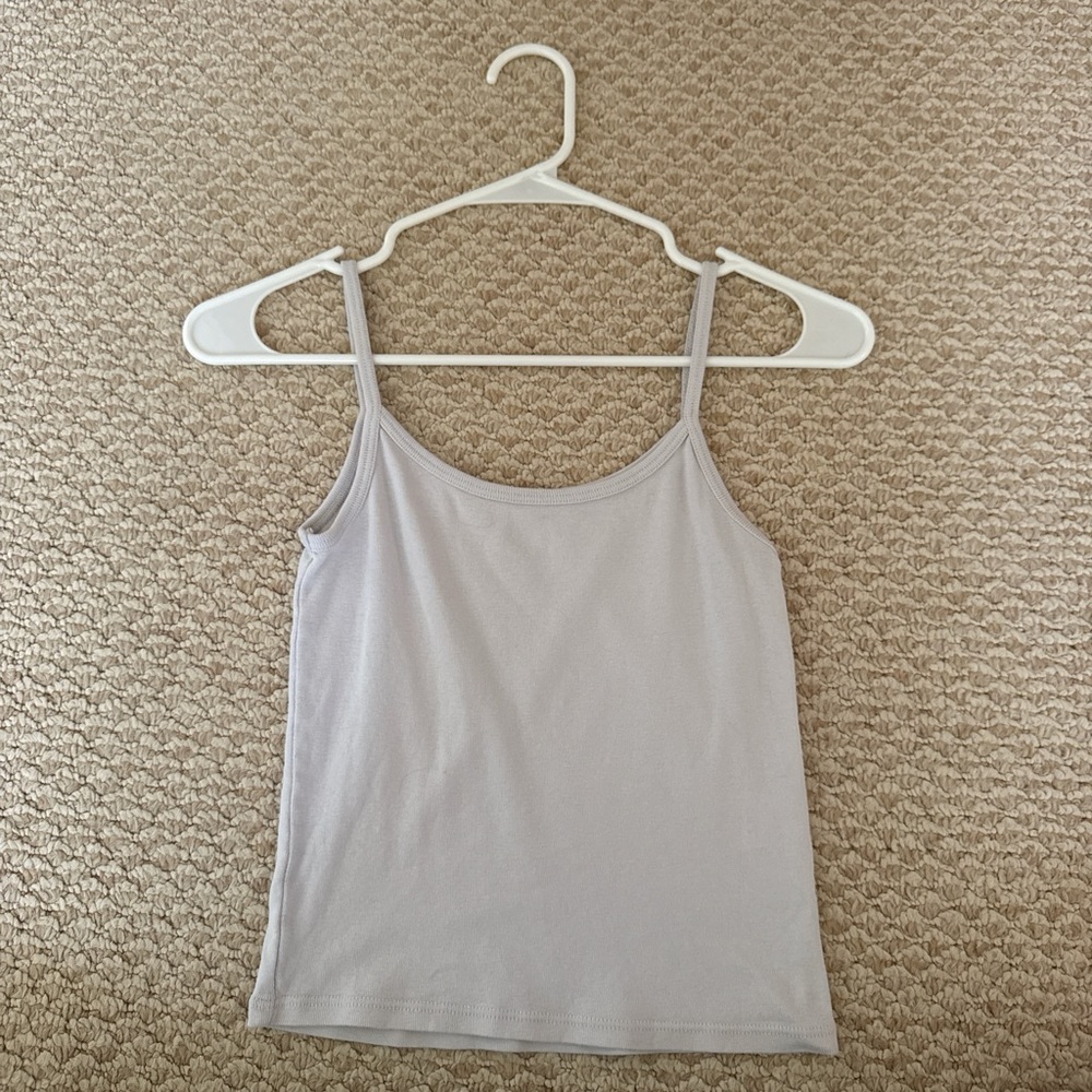 Light blue Fitted Tank top - Brandy Melville, John Galt Brand